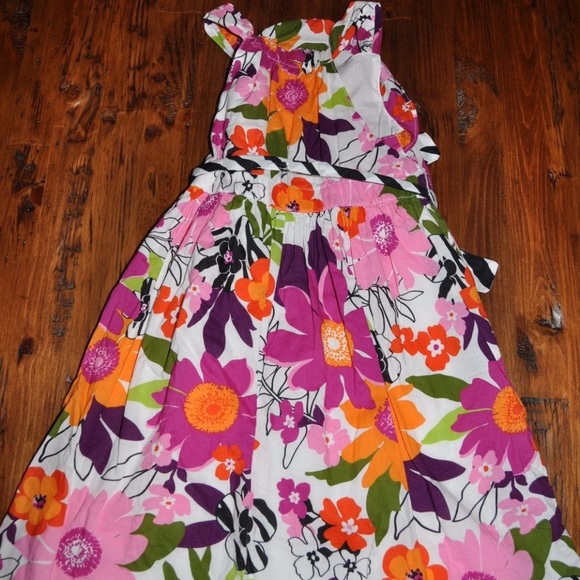 GYMBOREE Girl's Wild For Zebra Sundress sz 4 - Picture 7 of 8